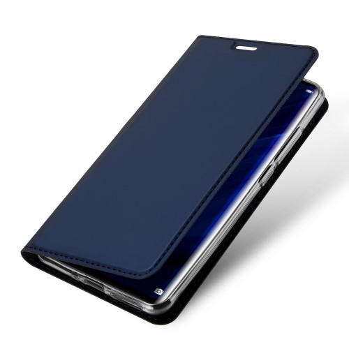 Huawei P30 Slimbook Etui med 1 kortlomme Midnattsblå
