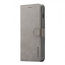 Galaxy Note 10+ (Pluss) Lommebok Etui Retro Grå thumbnail