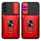 Galaxy S22+ (Pluss) Deksel Smart Armor Pocket Rød thumbnail