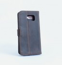 Lommebok Etui for Galaxy S6 Protega Vintage Mørk Brun thumbnail