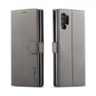 Galaxy Note 10+ (Pluss) Lommebok Etui Retro Grå thumbnail