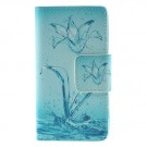 Lommebok Etui for Xperia Z5 Compact Art Water Flower thumbnail