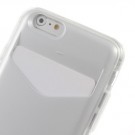Deksel for iPhone 6/6s m/kortlomme Sølv thumbnail