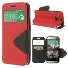 Slimbook Etui for HTC One (M8) Roar Rød thumbnail