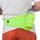 Sportsbelte til Mobil m/ lomme til drikkeflaske - Limegrønn thumbnail