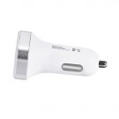Dobbel USB Billader Adapter 2.1A m/ Digitalt Display thumbnail