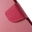 Lommebok Etui for Sony Xperia Z3+ Mercury Lys Rosa thumbnail