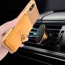 iPhone Xs Max Deksel Armor Wallet Ingefærbrun med innebygd magnet thumbnail