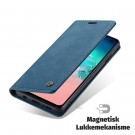 Galaxy S20+ (Pluss) Lommebok Etui Retro Lux Petroleumsblå thumbnail