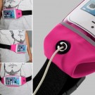 Sporty Mobilveske m/elastisk midjebelte XL Rosa thumbnail