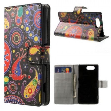 Lommebok Etui for Sony Xperia Z3 Compact Hippie 1