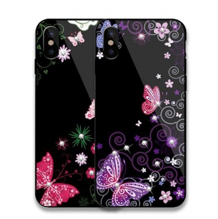 iPhone Xs/X 5,8 Deksel Dekor Butterfly
