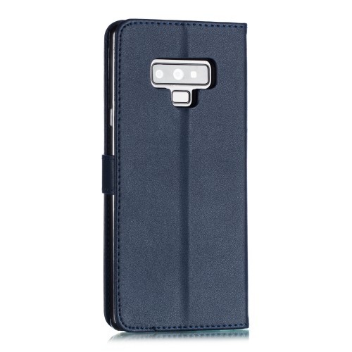 Galaxy Note 9 Lommebok Etui m/3 kortlommer Midnattsblå