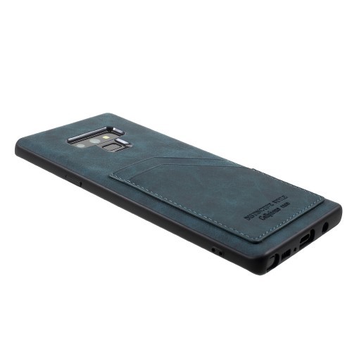 Galaxy Note 9 Deksel m/ 2 kortlommer Petroleumsblå