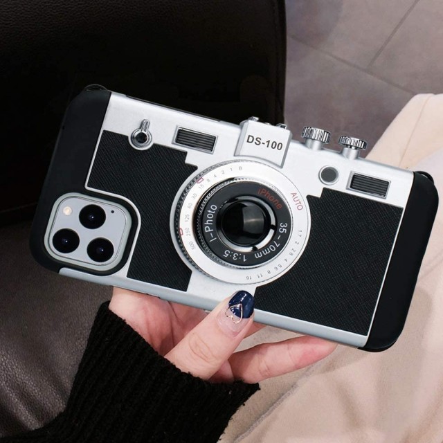 iPhone 12 6,1 / iPhone 12 Pro 6,1 Deksel Vintage Kamera