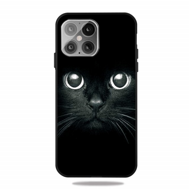 iPhone 12 Mini 5,4" Deksel Art Black Cat