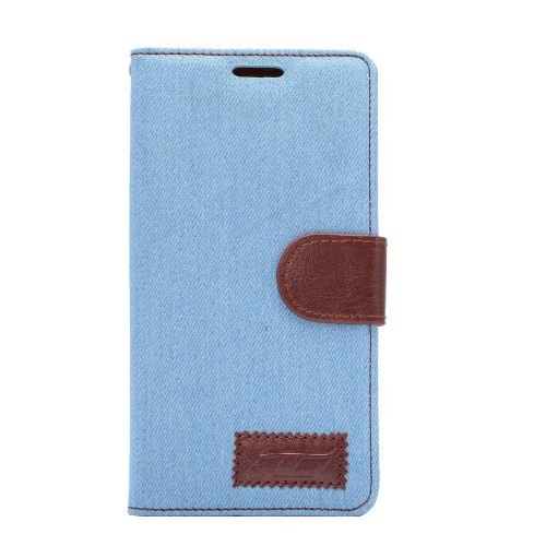 Lommebok Etui for Sony Xperia Z3+ Denim Lys Blå