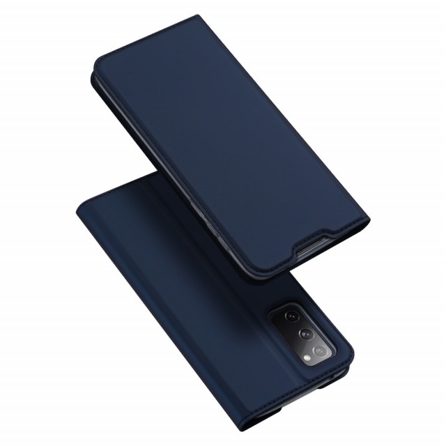 Galaxy S20 FE Slimbook Etui med 1 kortlomme Midnattsblå