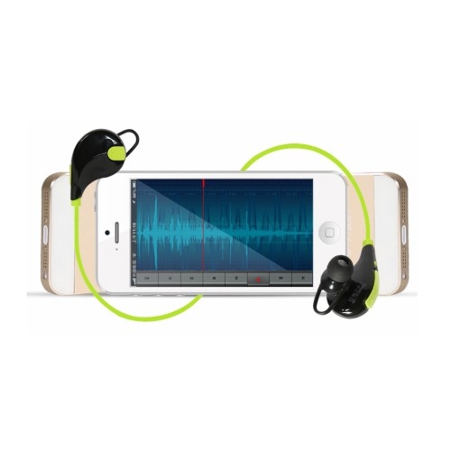 Bluetooth Handsfree Stereo Øreplugger Activ Grønn