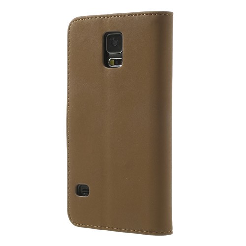 Lommebok Etui for Samsung Galaxy S5 Retro Beige