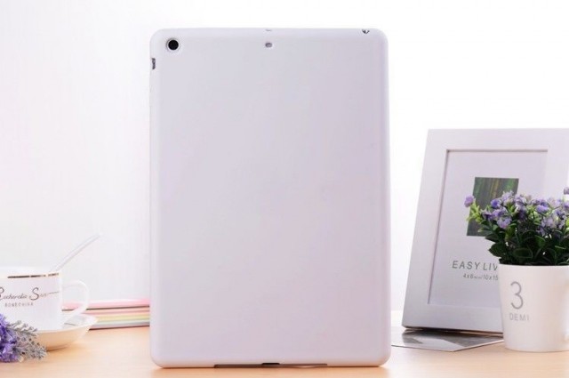 Silikon Etui for iPad Air Hvit