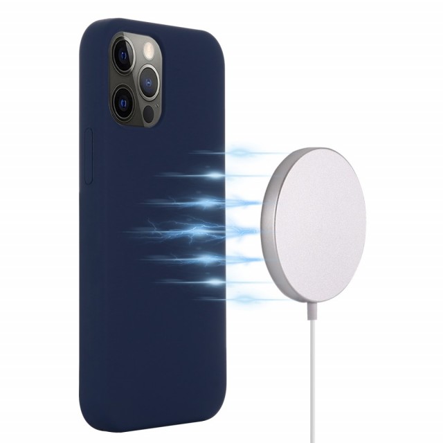 iPhone 13 Pro 6,1 Deksel SoftCase for MagSafe Midnattsblå