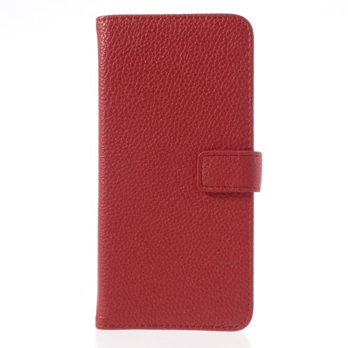 Lommebok Etui HTC One (M8) Classic Rød