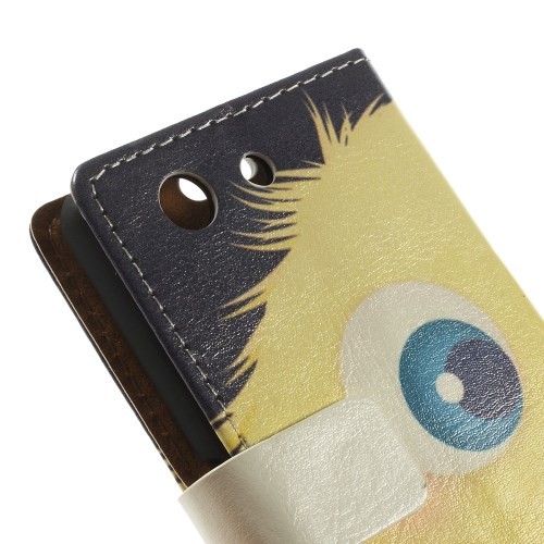 Lommebok Etui for Sony Xperia Z3 Compact Happy Monster 1