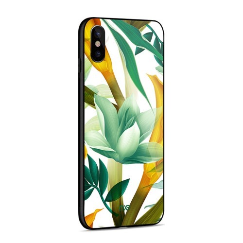 iPhone Xs/X 5,8 Deksel Flower Green