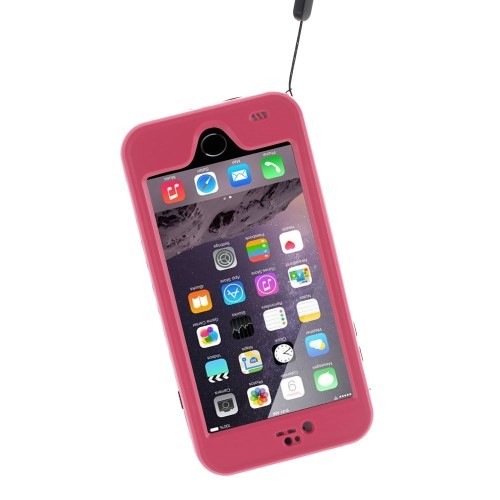 Vanntett Deksel for iPhone 6 Pluss Rosa