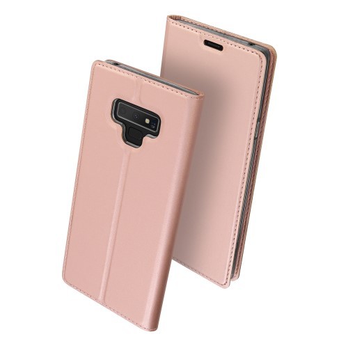 Galaxy Note 9 Slimbook Etui m/1 kortlomme Pudderrosa