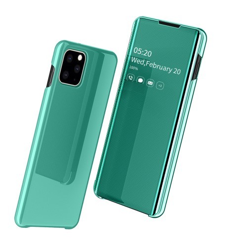 iPhone 11 6,1 Slimbook Etui Mirror Grønn