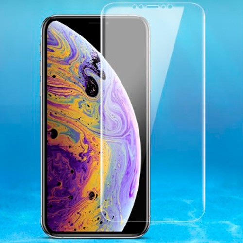 iPhone XS Max 6,5 Skjermbeskytter Heldekkende Hydrogel Folie 2pk