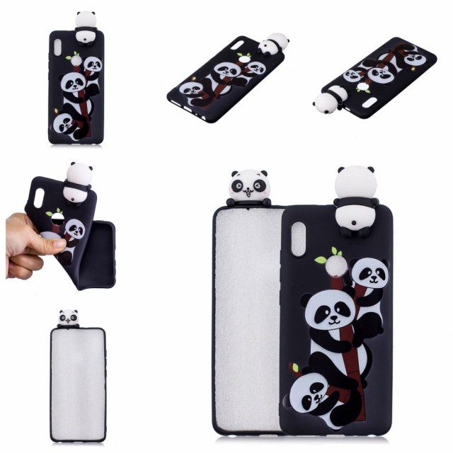 Xiaomi Mi A2 Deksel 3D Animals 3 Panda
