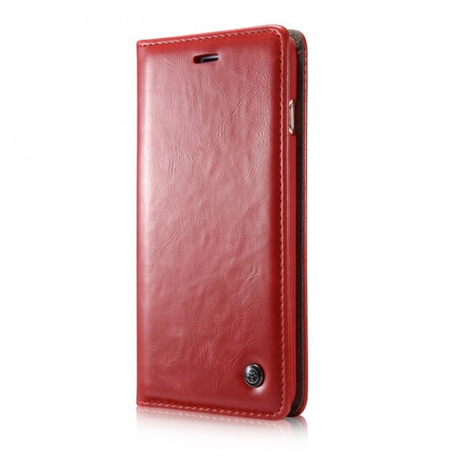 iPhone 6/6s 4,7" Klassisk Etui m/1 kortlomme Rød