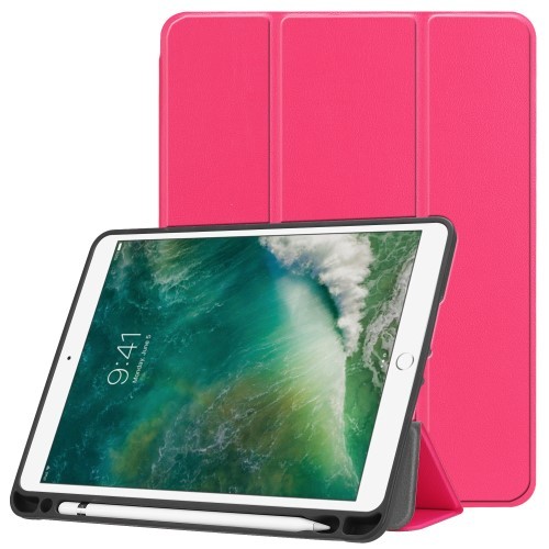iPad 9.7 (2017/2018) Smartcase Etui - Mørk Rosa